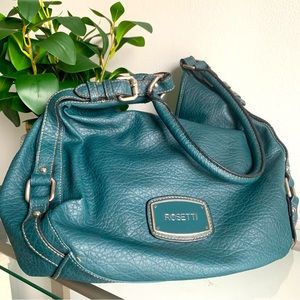 Rosetti Faux Leather Boho Shoulder Bag and wallet